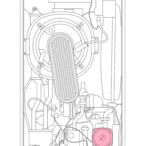 176857 - IDEAL - Vogue - C26 - Pump Head Kit
